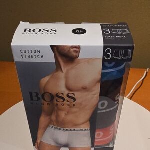 Hugo Boss Men's Boxer Briefs - Black, Blue, Red